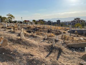 گۆڕستانی مردووە بێناسنامەکانی سلێمانی جێگەی نەماوە
