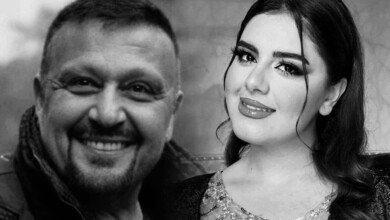 کەمال محەمەد لەگەڵ لاوترین خانمە گۆرانیبێژ دەردەکەوێت