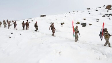 پاسەوانی سنوری هەرێمی کوردستان: هێزی نوێمان جێگیر نەکردووە