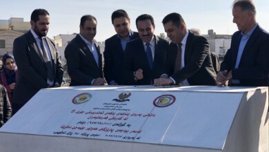 بناغەی بنکەیەکی تەندروستی دانرا لە گەڕەکی فەرمانبەرانی هەولێر