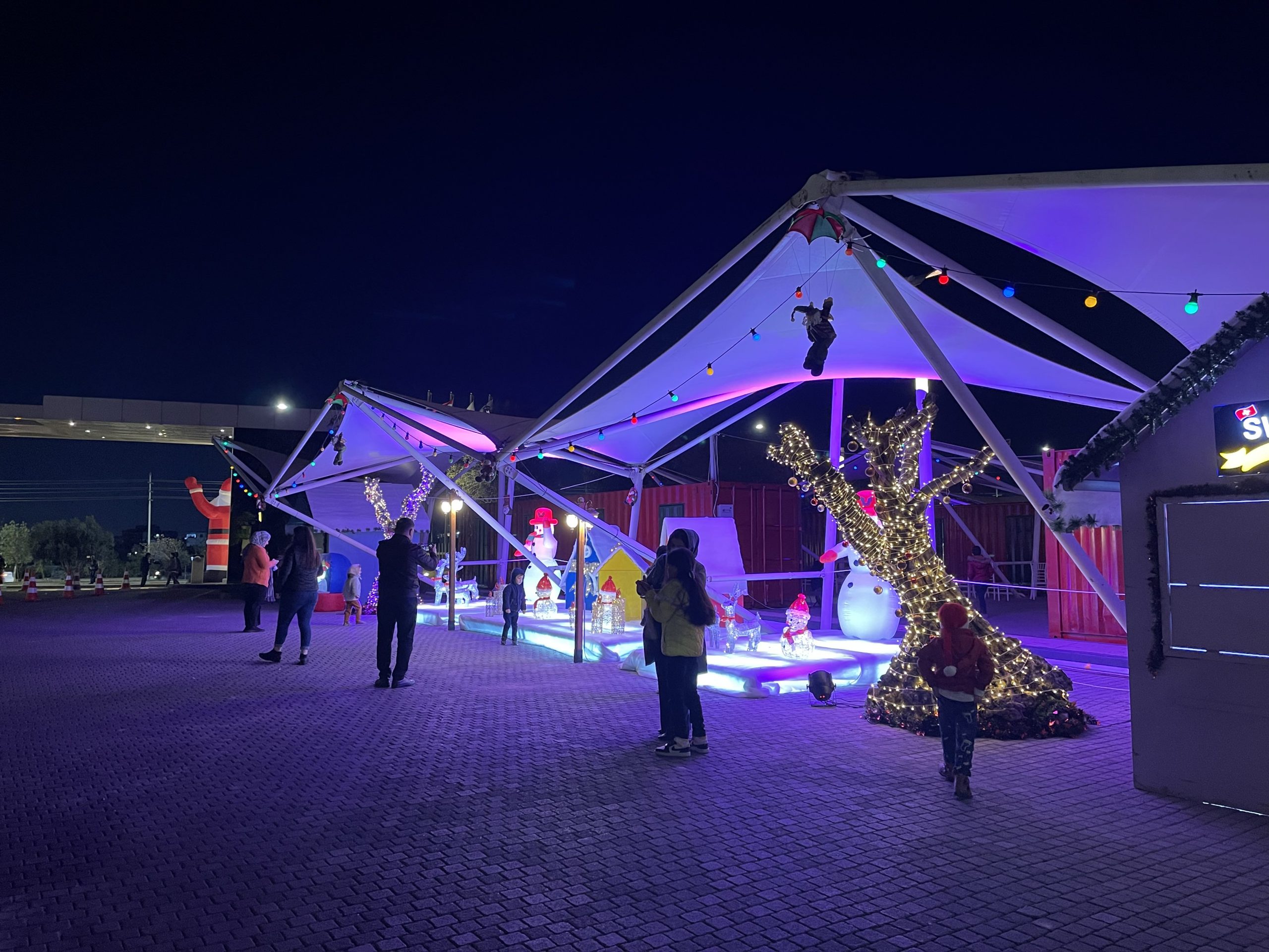 بازاڕی کریسمس لە سلێمانی کرایەوە