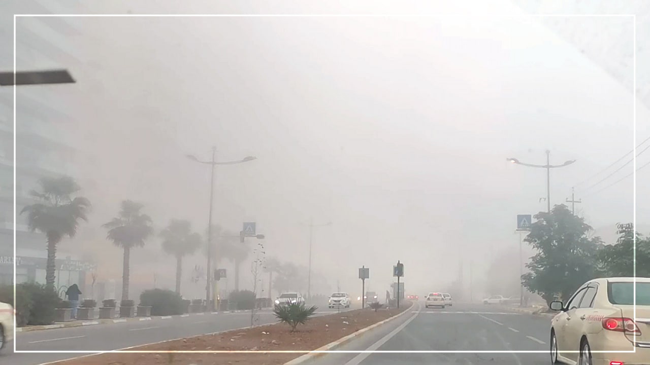 لە تەم و مژەکەی هەولێر رووداوی هاتوچۆ رووینەداوە