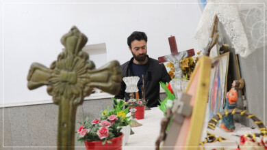 ئێزدییه‌ك 20 ساڵە پارێزگاری له‌ “كه‌نیسه‌”ـیه‌ك ده‌كات