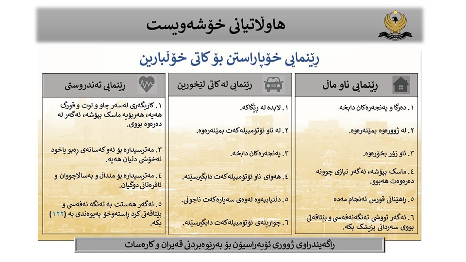 خۆڵبارین ئاسمانی کوردستانی کردەوە بە نیسکافەیی و سێ رۆژێش بەردەوام دەبێت