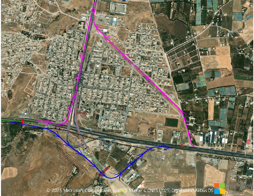 بەشێک لە شەقامی ئاڕاستەی کەرکوک بۆ سلێمانی دادەخرێت