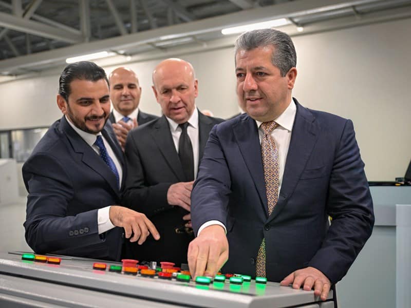 قۆناخی دووەمی پڕۆژەی فریاگوزاری گەیاندنی ئاوی بۆ ناو شاری هەولێر کرایەوە