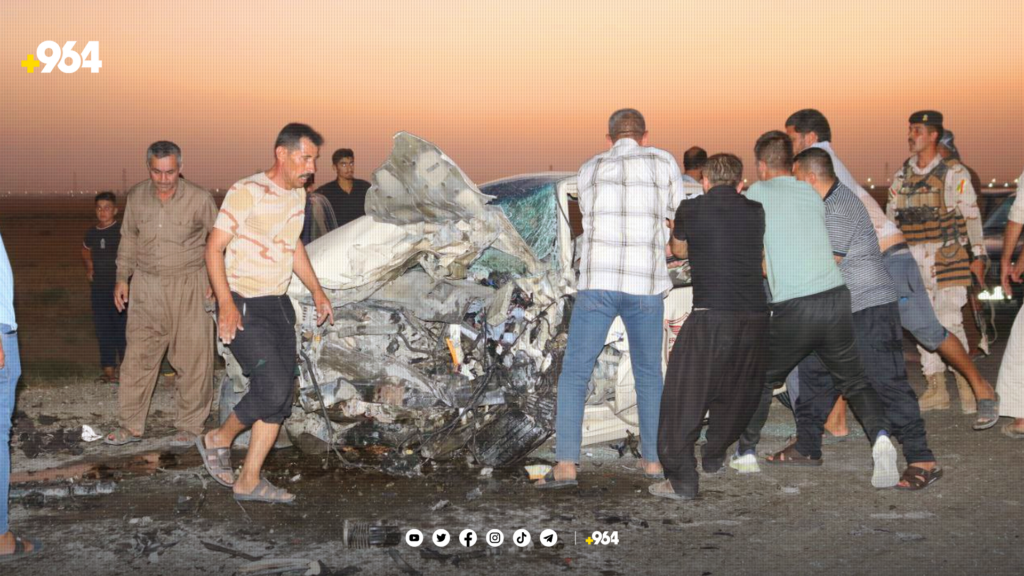 لە ماوەی ئەمساڵدا 122 کەس بە رووداوی هاتوچۆ گیانیان لەدەستداوە