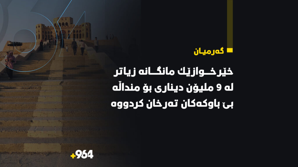 ماوه‌ى دووساڵه‌ خێرخوازێك منداڵه‌ بێ باوكه‌كانى گه‌رمیانى له‌هاوكاریكردن بێبه‌ش نه‌كردووه‌