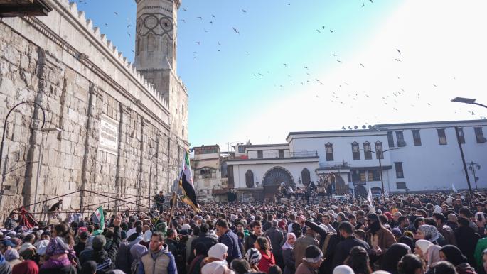 چەند كەسێک لە نوێژی هەینی لە مزگەوتی ئەمەوی گیانیان لەدەست دا