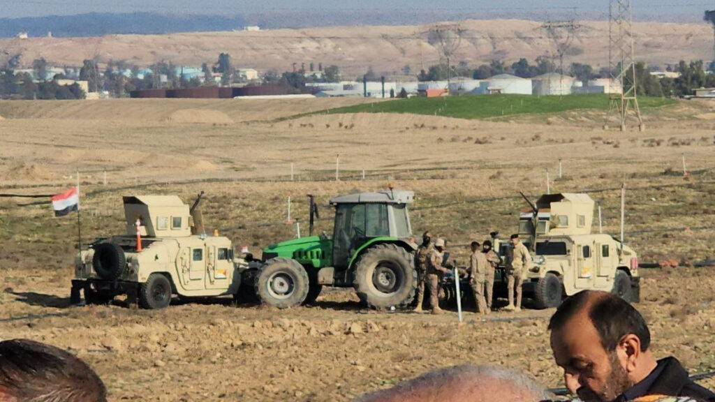 فەرماندەى فیرقەى 8ـى سوپاى عێراق گەیشتە گوندى شەناغە