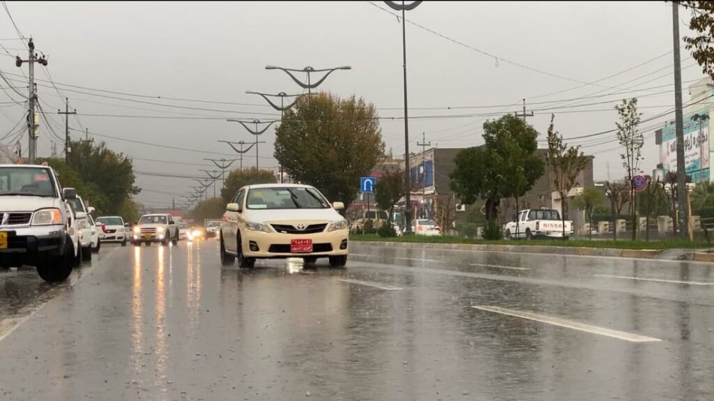 ئەمڕۆ لە دەربەندیخان زۆرترین و لە ئاکرێ کەمترین باران باریوە