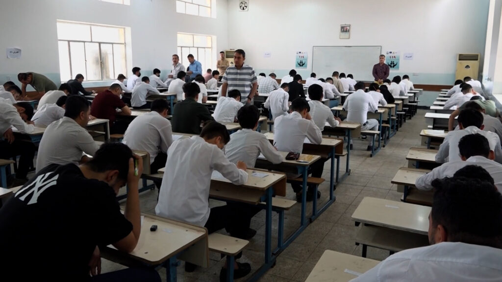 كارەبا و ئاسایش بۆ هۆڵەكان دابین دەكرێت و ئینتەرنێتیش دەبڕێت