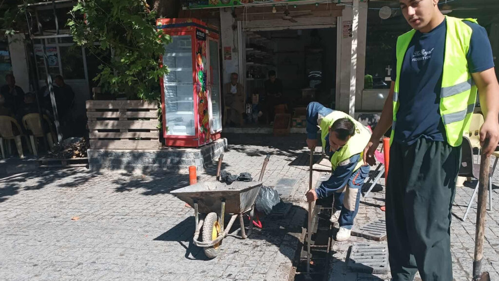 هەڵەبجە خۆى بۆ وەرزى بارانبارین ئامادە دەکات