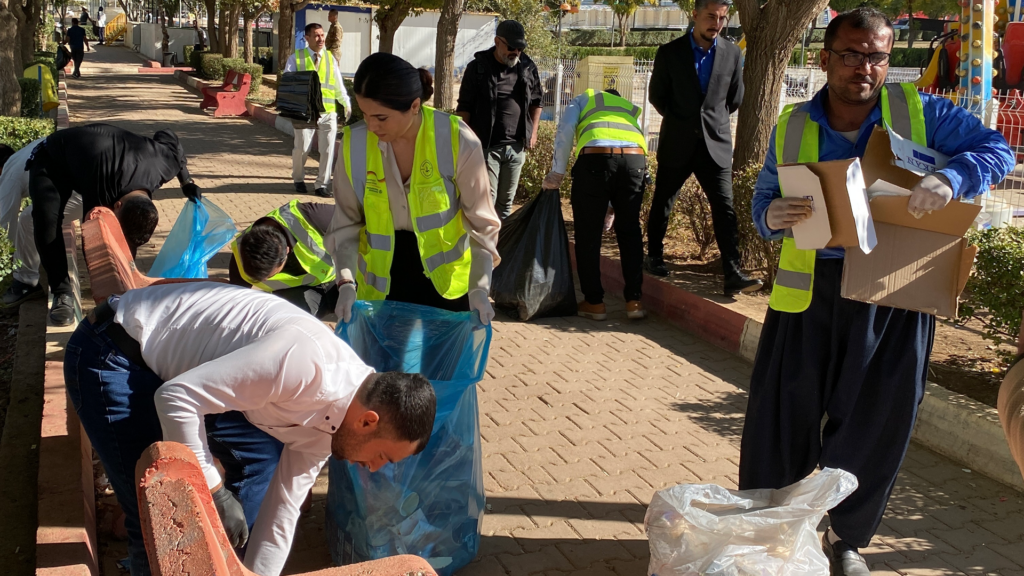 هەڵمەتێک بۆ پاککردنەوەی شوێنی فێستیڤاڵی هەناری هەڵەبجە راگەیەنرا