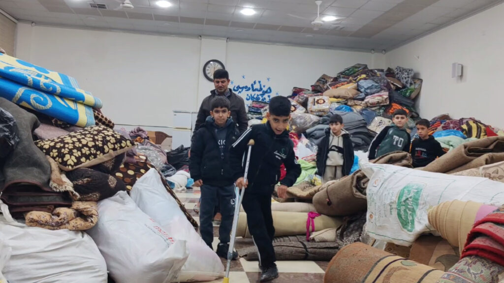 موچەی کەمئەندامییەکەی پێشکەشی منداڵانی چەمچەماڵ کرد
