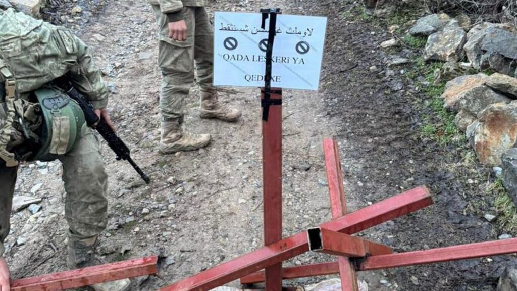 سوپای تورکیا بازگە لەناو گوندەکانی زاخۆ دادەنێت