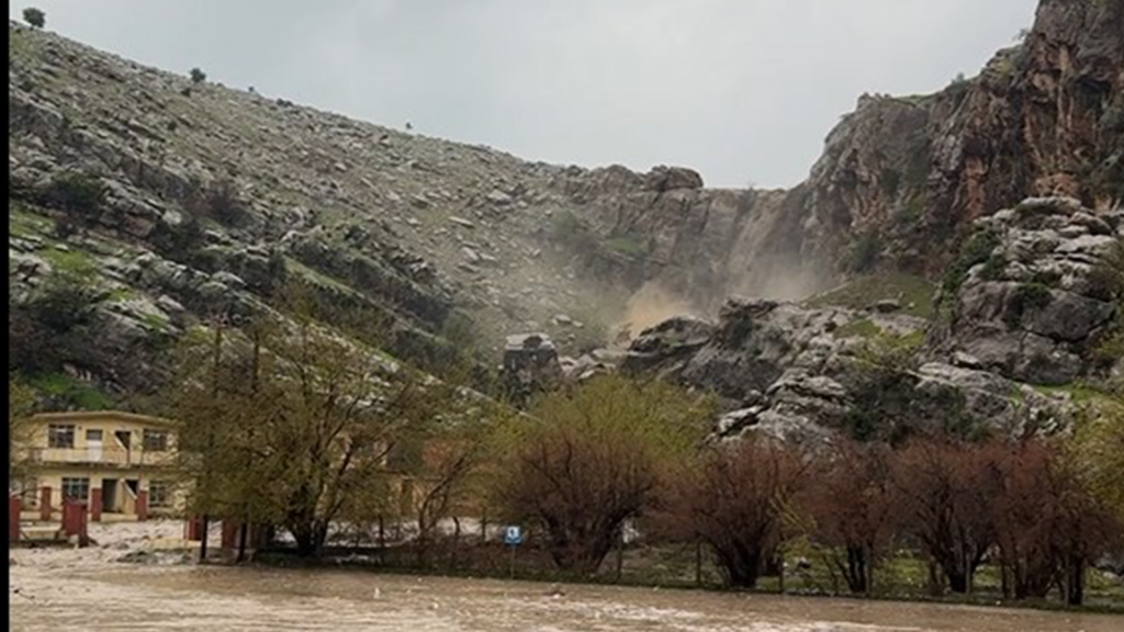 سەیرانگاى گەلى عەلى بەگ ژێر ئاو کەوت
