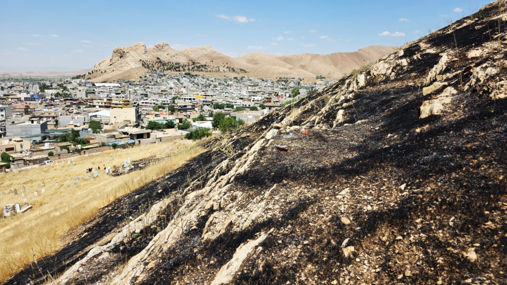 لەسەر ئاگرەکەی شاخی سەیدسادق سێ کەس دەستگیرکراون