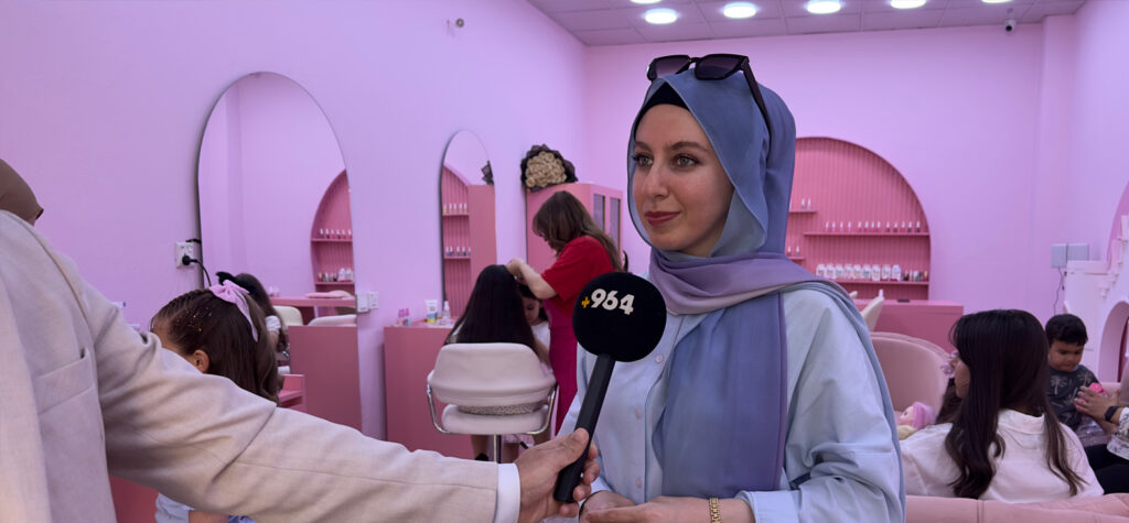 لە سلێمانی ئارایشتگایەك تەنیا كار بۆ منداڵان دەكات