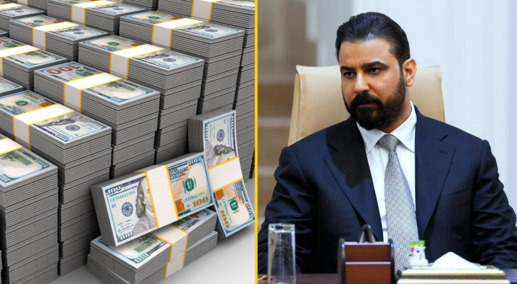 بارێک دۆلاری ئەمریکی گەیشتە بەغدا