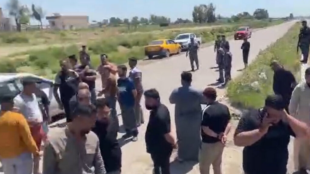 شۆفێرانی تەکسی رێگای نێوان کەرکوک - دوبزیان داخست